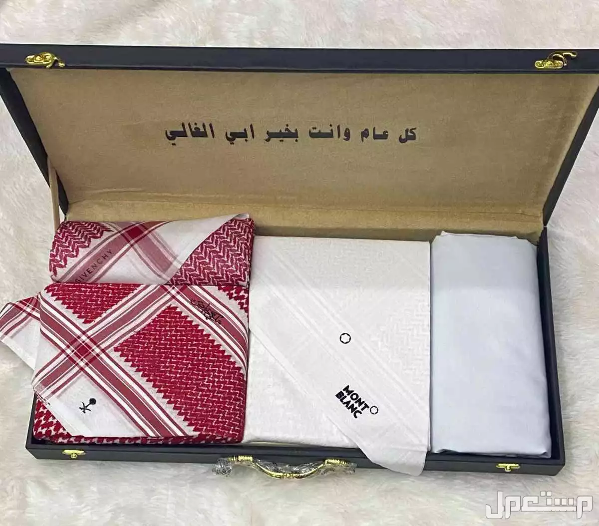 عرض خاص  ❣️شماغ ملكي خاص خامه ممتازه نفس الصوره  100 💯 قطن مقاسات 55–58–60 ❣️❣️شماغ مونت بلانك راقي مقاسات 55–58–60 ❣️❣️شماغ جيفنشي  مقاسات 55–58 -60 ❣️❣️قماش جيفنشي ثلاثه متر وربع