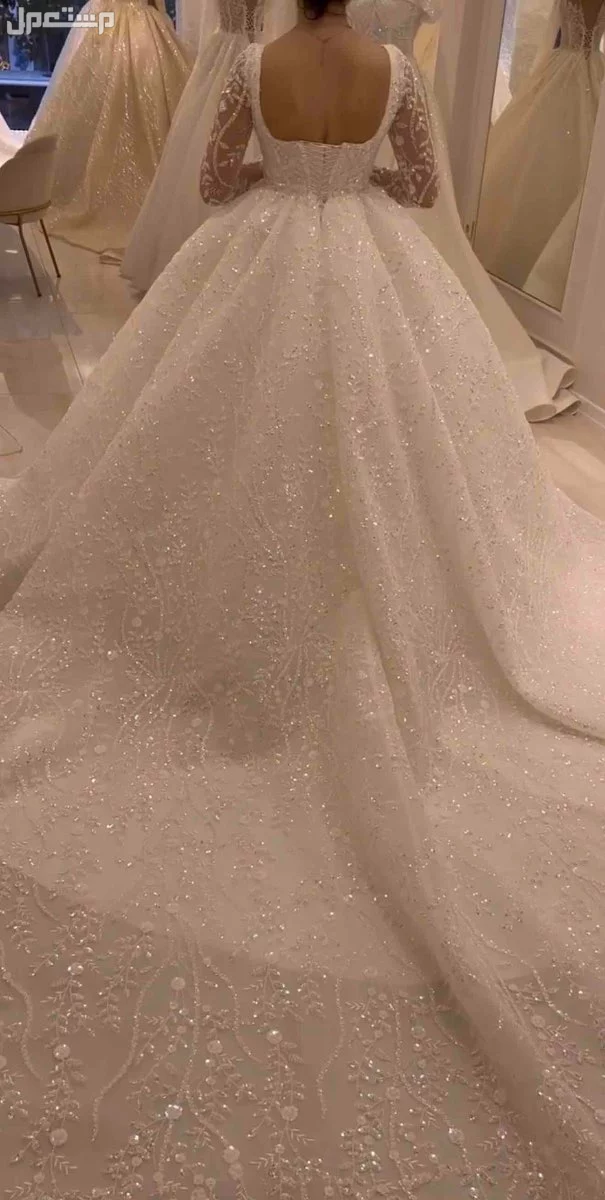 فستان زفاف للبيع جديد غير ملبوس في الرياض