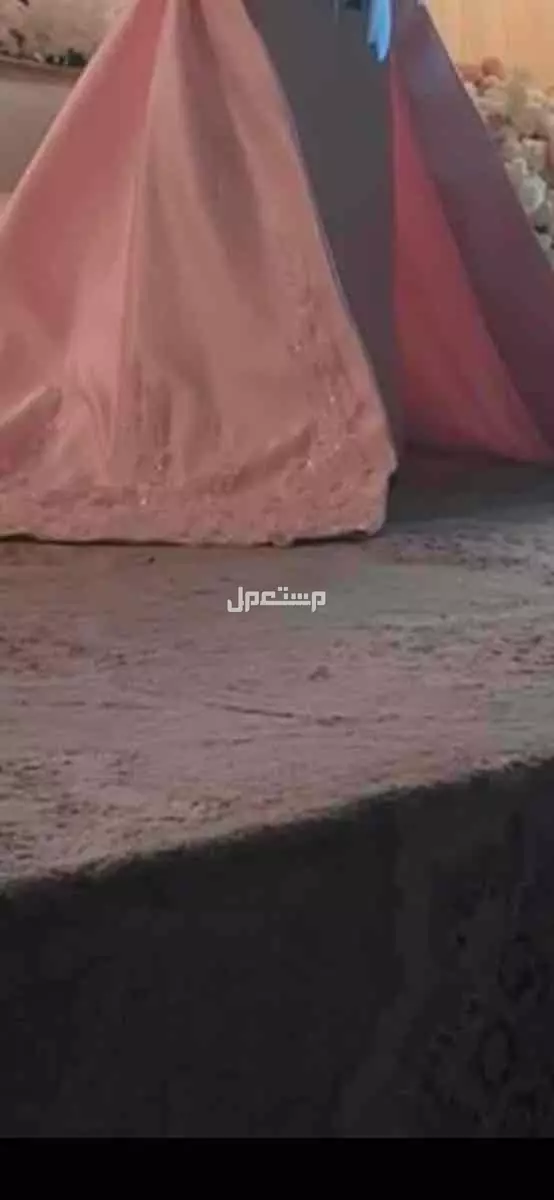 فستان زواج ملكه سهره مستعمل مره واحدة فقط جديد شكله باللبس