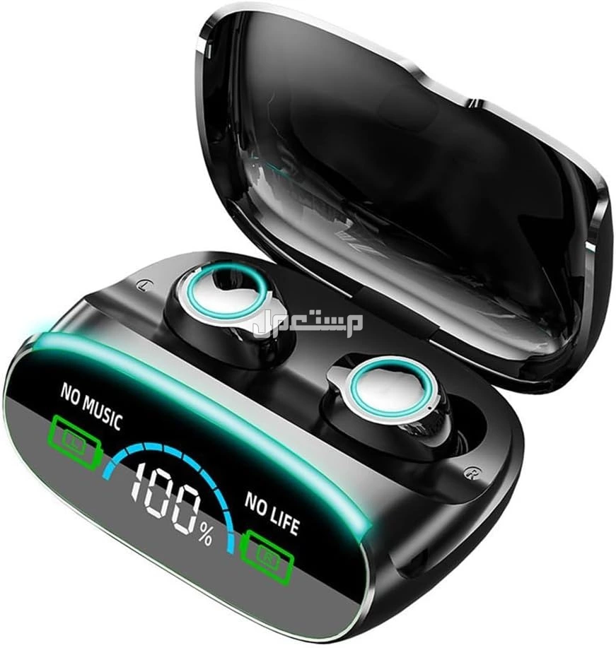 • "Airpods M38 🎧✨ صوت نقي وجودة خرافية! عيش تجربة اللاسلكي براحة وأناقة 🔋🎵" •  اطلبها حالاً . • #خليك_في_الجديد •