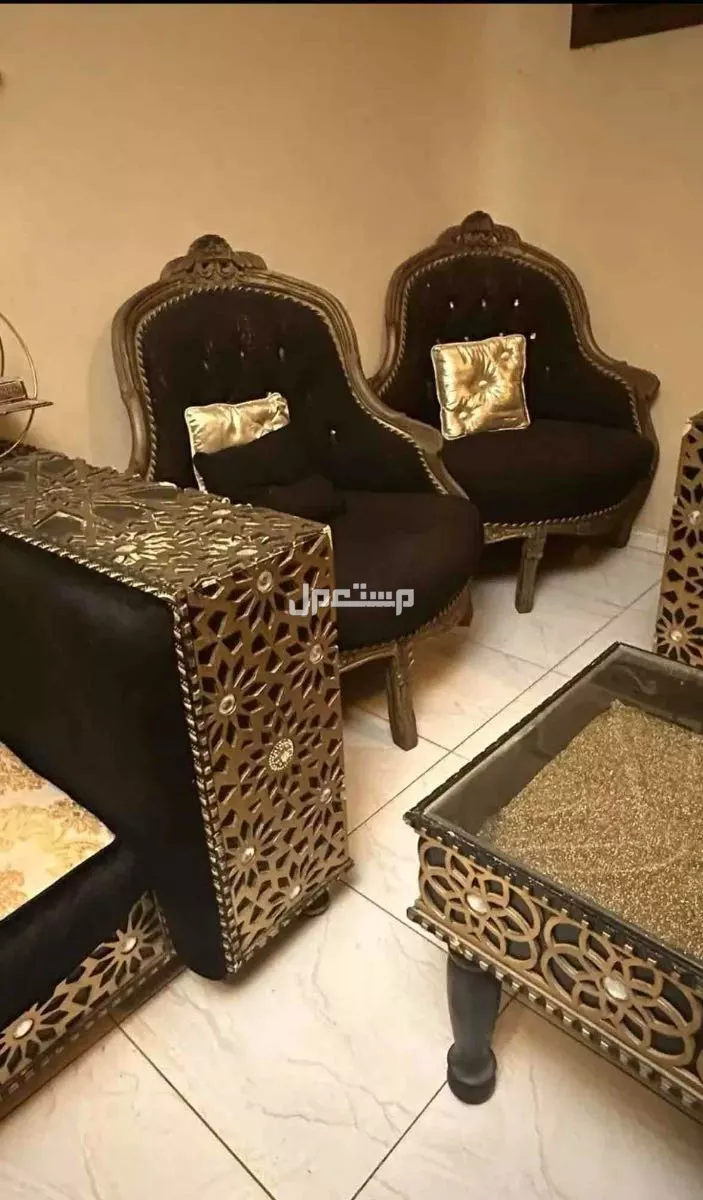 كنب مغربي 7 قطع للبيع على السوم كبير الحجم