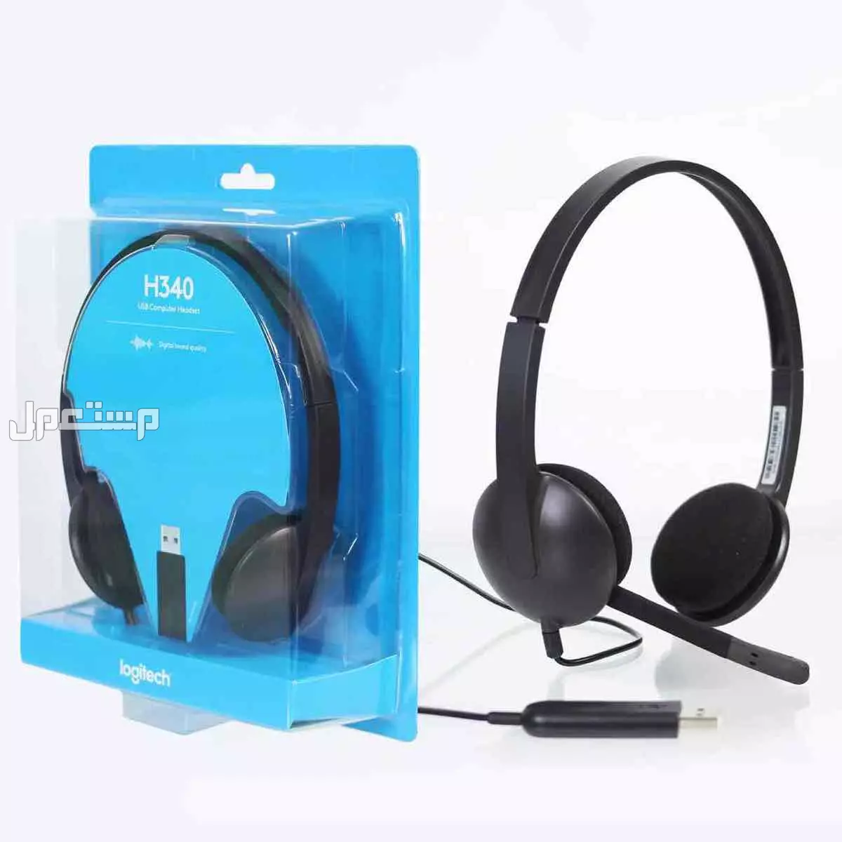 سماعة لوجيتيك H340 مستعملة في الأحساء بسعر 20 ريال سعودي