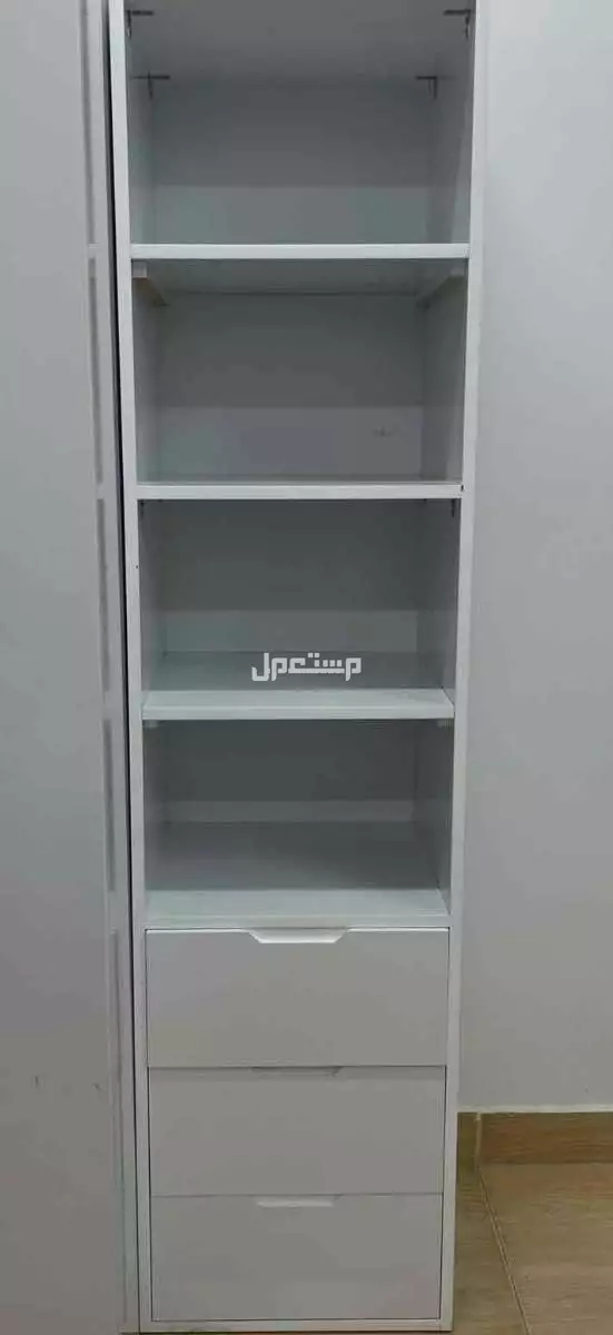 ارفف مكتب للبيع لون ابيض ب 600  في بريدة بسعر 600 ريال سعودي