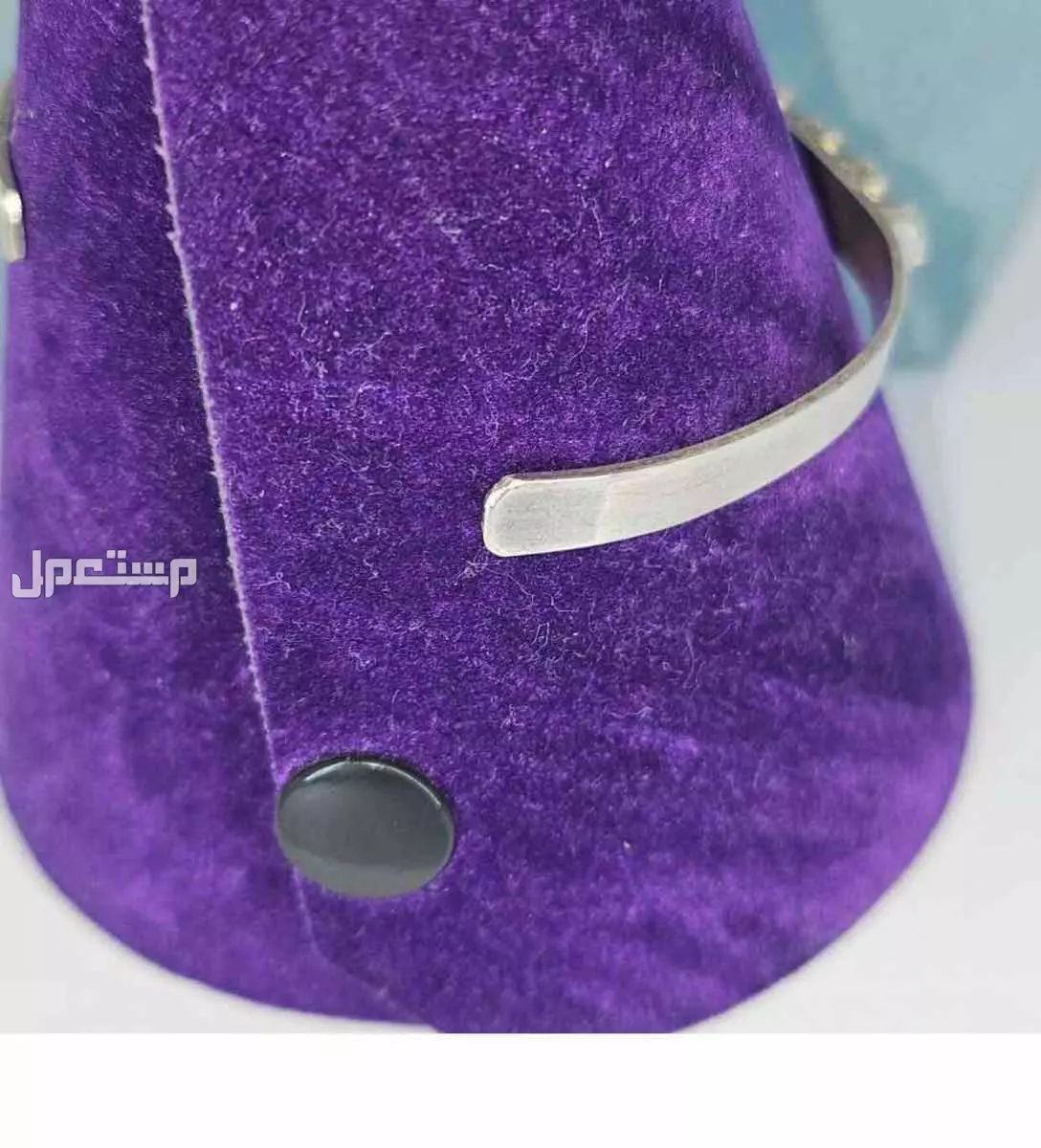 سوار فضة قديم انتيك بحجر تركواز فيروز