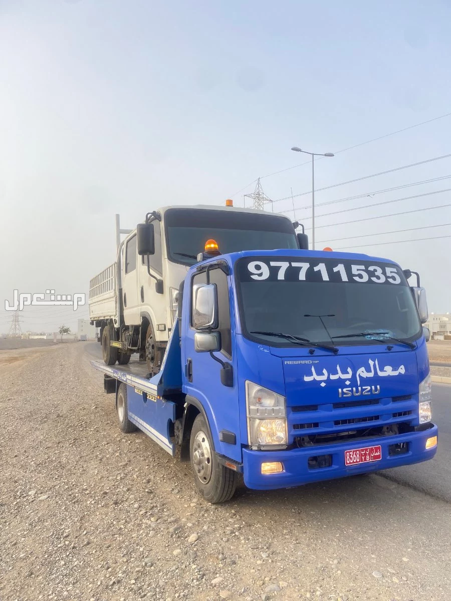 رافعة سيارات في بدبد وفنجاء ووادي العق والجفينين والرسيل