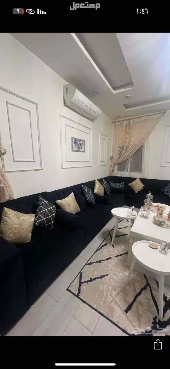 ''كنب'' + ستارة ب1،200 في تبوك بسعر 1200 ريال سعودي واذا مع الطاولات السعر يختلف