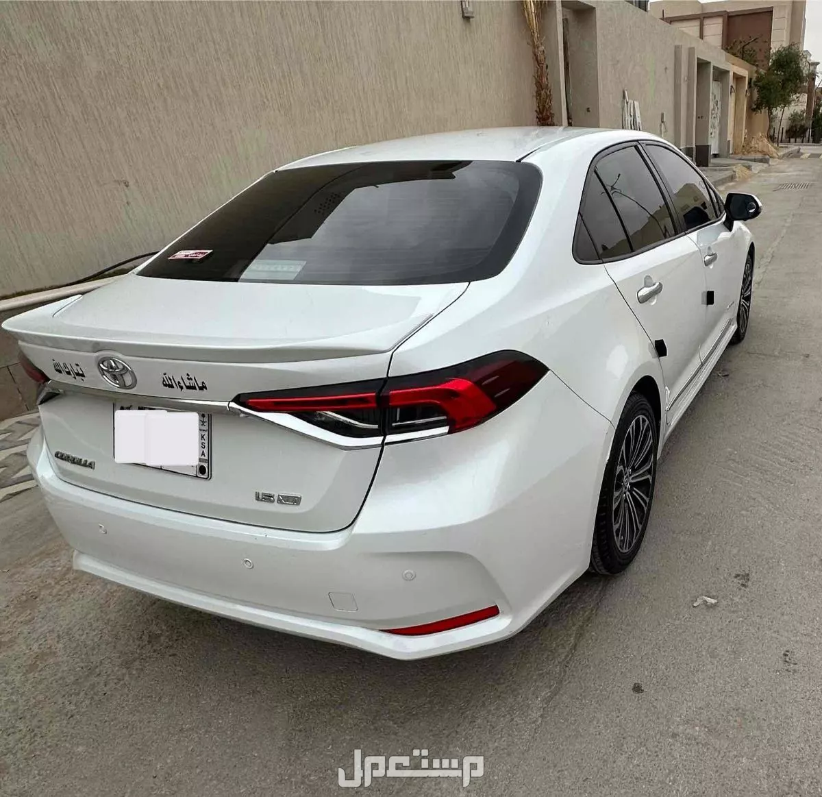 تويوتا كورولا 2023 في الرياض بسعر 65 ألف ريال سعودي