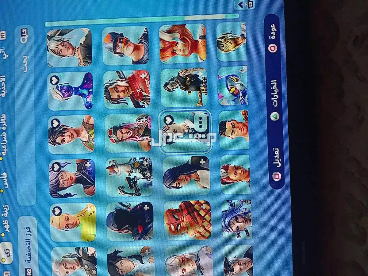 حساب فورت نايت للبيع اساسي اقبل كلش شيء