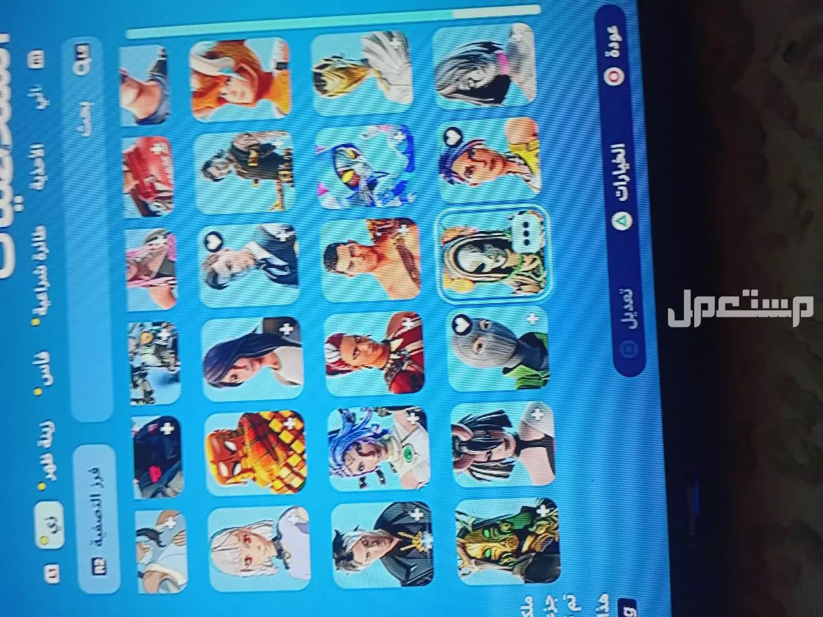حساب فورت نايت للبيع اساسي اقبل كلش شيء