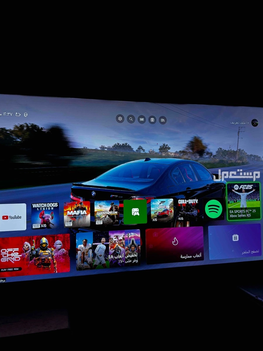 شاشة Hisense نظيفة للبيع 55 بوصة 4K