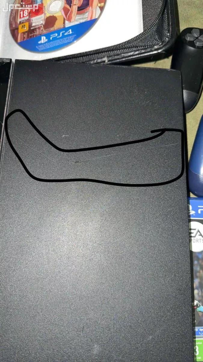 للبيع سوني 4 مستعمل سليم بسعر 500