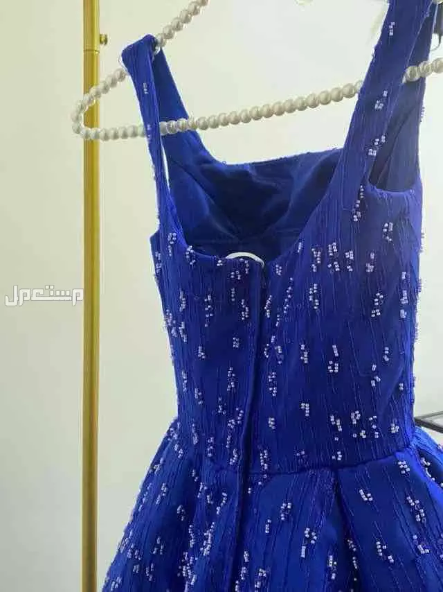 فستان سهره باللون الازرق  في بريدة بسعر 2500 ريال سعودي