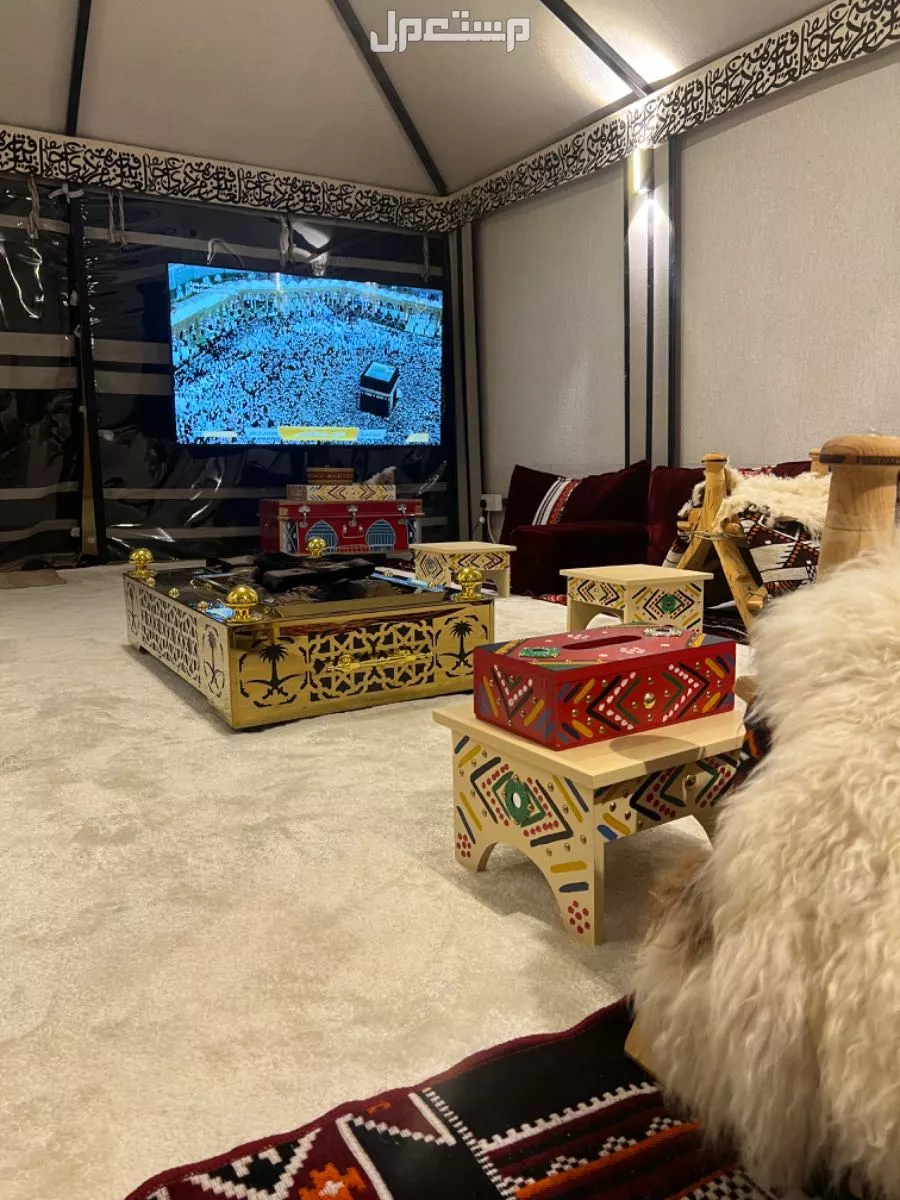 للبيع خيمة سمو البادية بكامل الأثاث