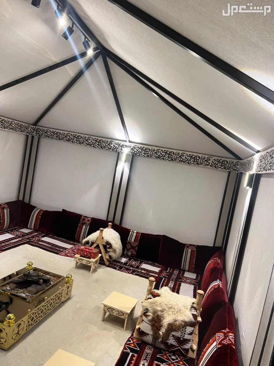 للبيع خيمة سمو البادية بكامل الأثاث