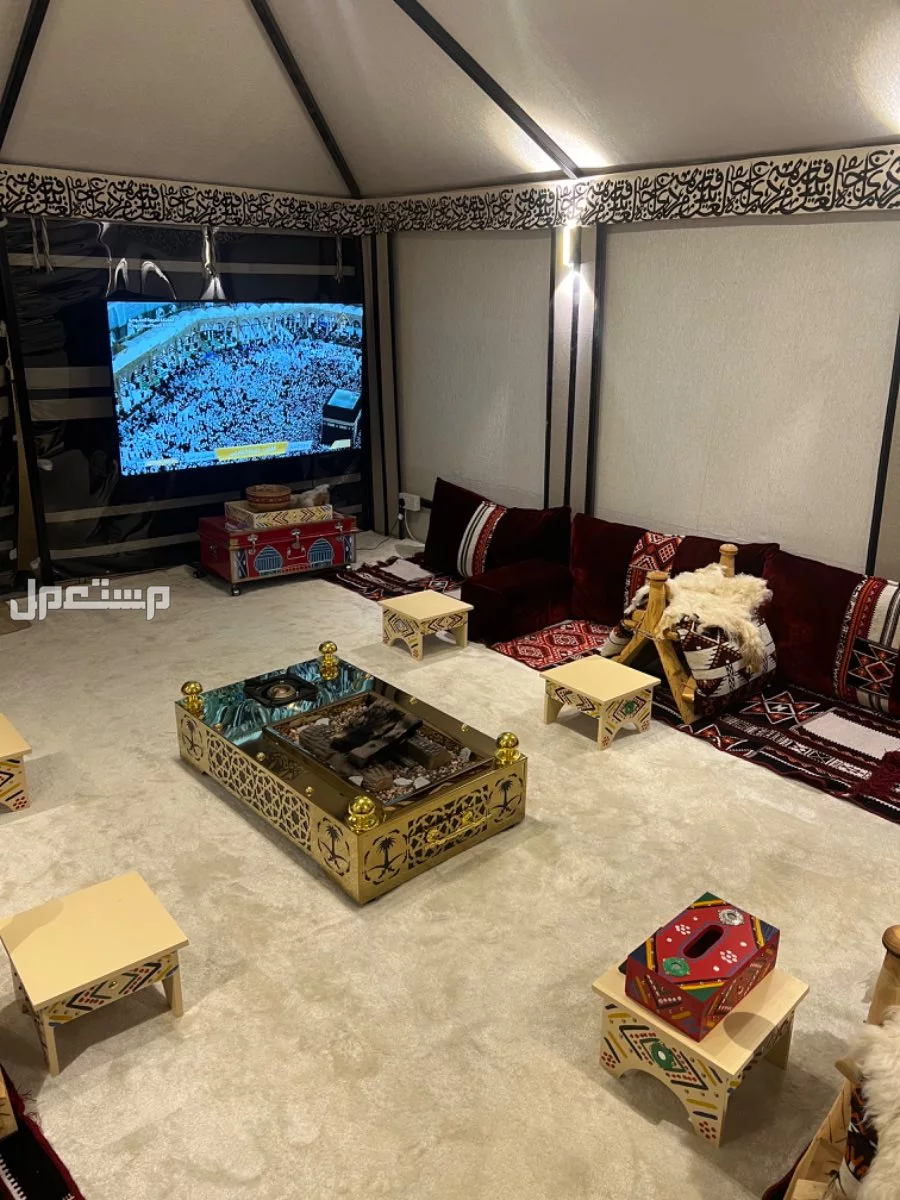 للبيع خيمة سمو البادية بكامل الأثاث