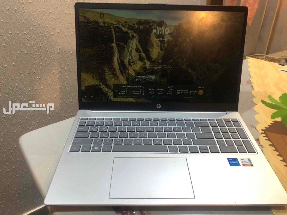 لابتوب اتش بي 15 معالج i5 ويندوز
