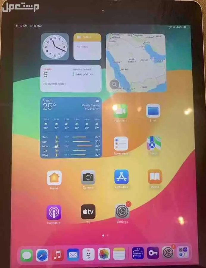 ايباد 6 مستعمل بحاله ممتازه للبيع