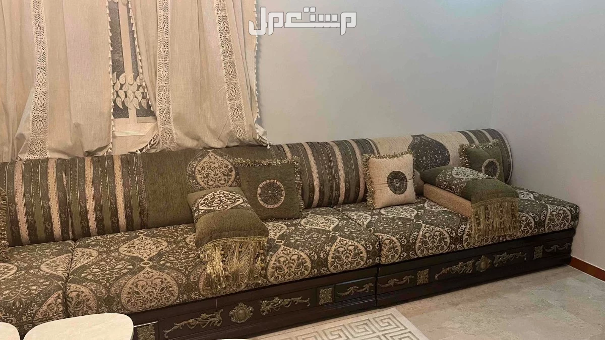 كنب مغربي تفصيل كامل في جدة بسعر 5500 ريال سعودي