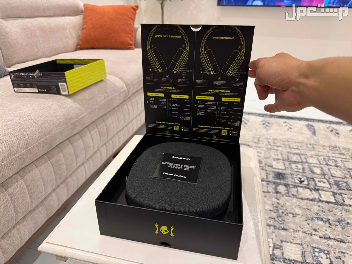 للبيع سماعة skullcanduy crusher anc 2 في الرياض بسعر 650 ريال سعودي