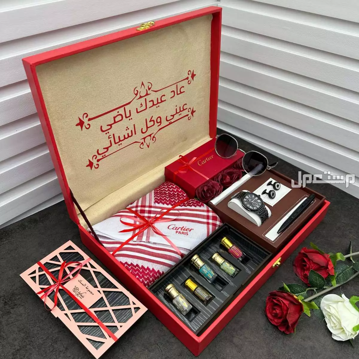 بكس رجالي مصنوع بكل حب يتكون من مجموعة فاخرة