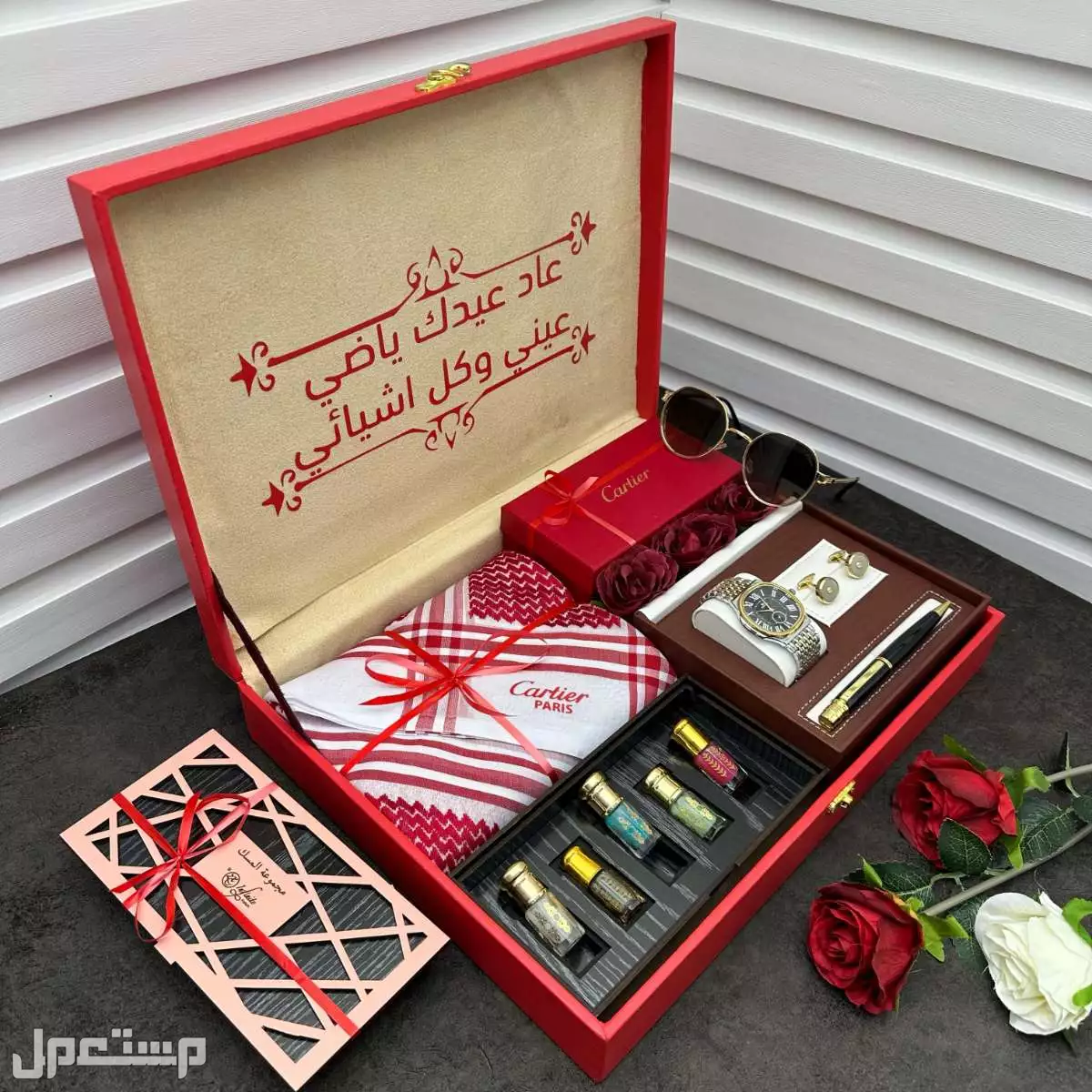 بكس رجالي مصنوع بكل حب يتكون من مجموعة فاخرة