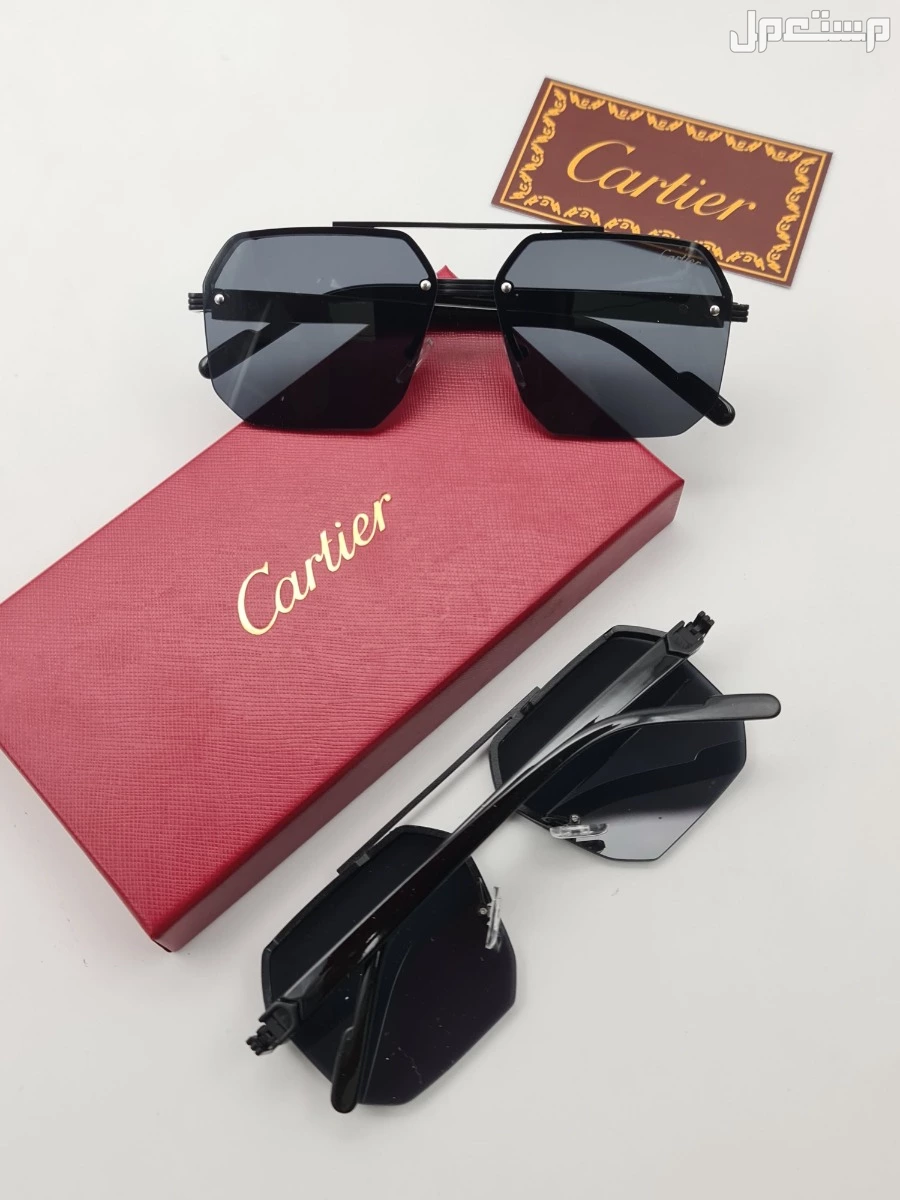 نظارات __رجالي ..  جديده من كاريتر..  مع جميع ملحقات الماركه..  **السعر110ريال..