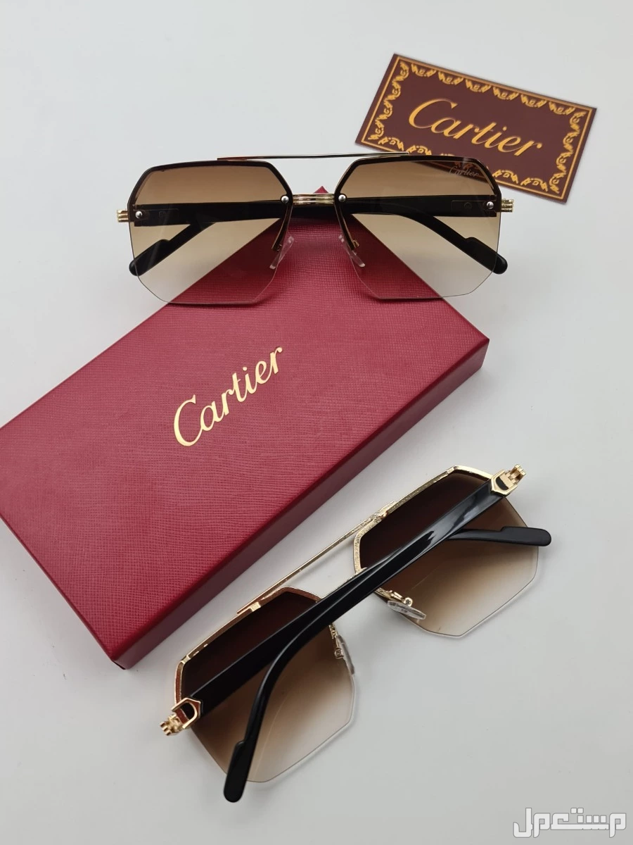 نظارات __رجالي ..  جديده من كاريتر..  مع جميع ملحقات الماركه..  **السعر110ريال..