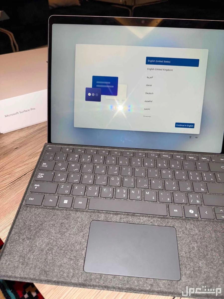 مايكروسوفت سورفيس Pro 256giga للبيع اخو الجديد