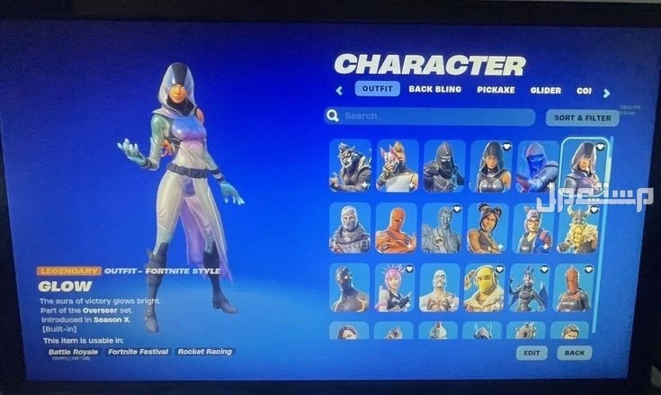 حساب للبيع فورت نايت اساسي  في الطائف بسعر 350 ريال سعودي