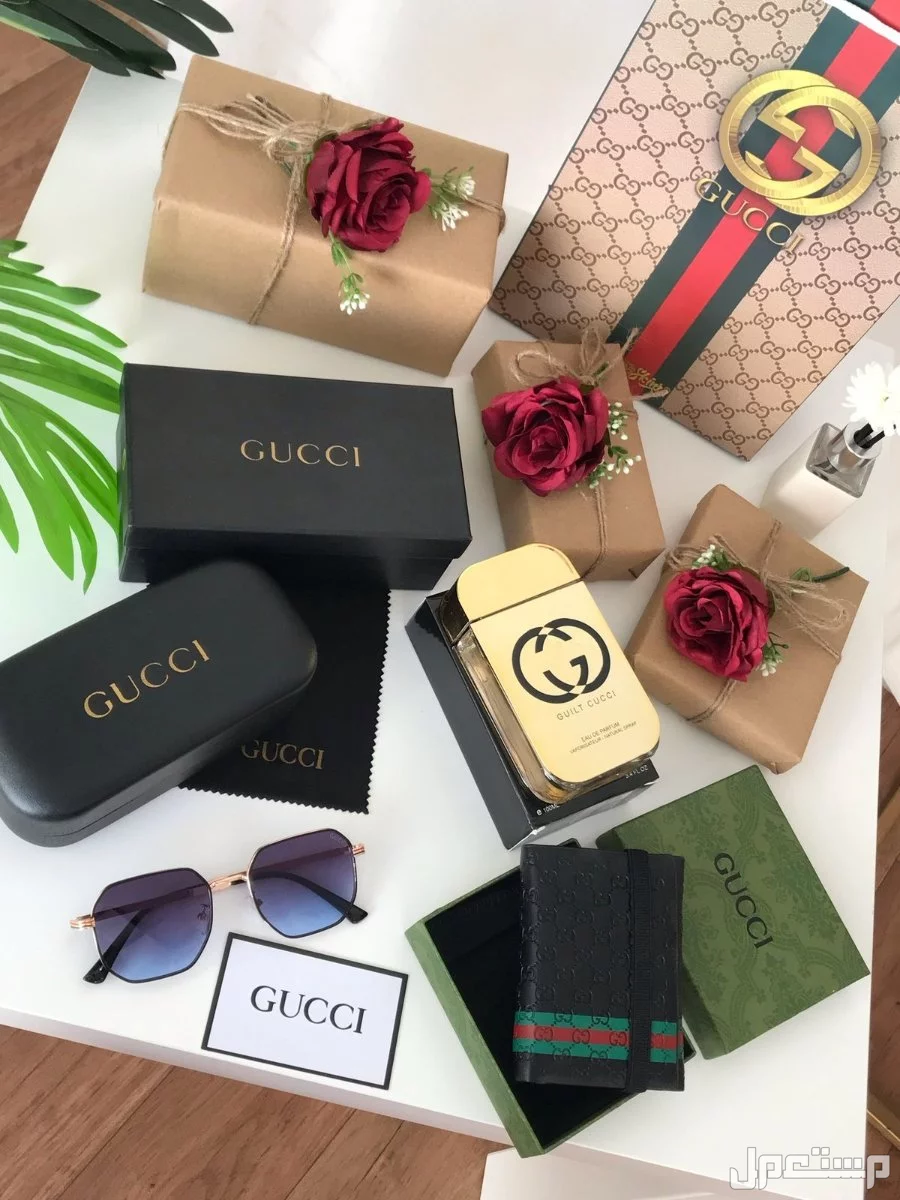 بوك ونظارة وعطر جوتشي رجالي ماستر كوالتي