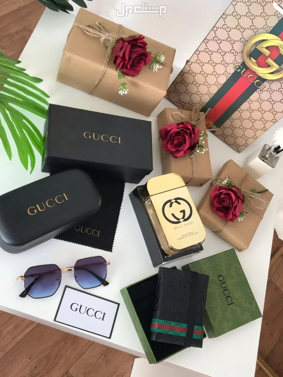 بوك ونظارة وعطر جوتشي رجالي ماستر كوالتي