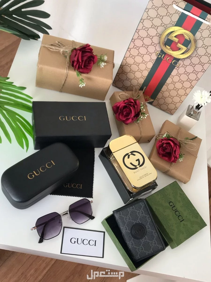 بوك ونظارة وعطر جوتشي رجالي ماستر كوالتي