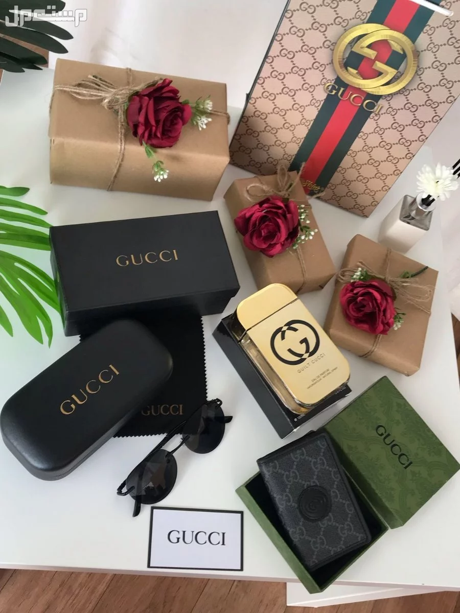 بوك ونظارة وعطر جوتشي رجالي ماستر كوالتي