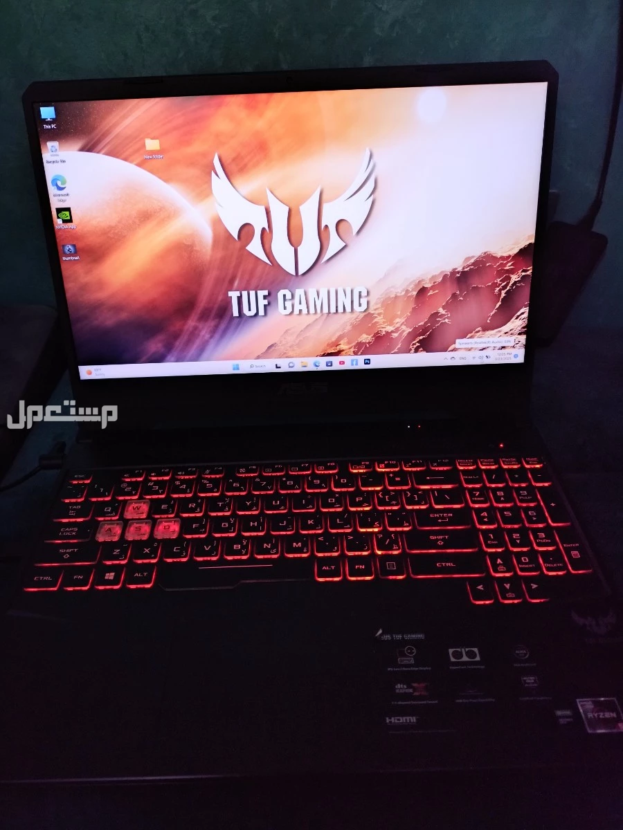 Asus TUF fx505 لابتوب  ماركة أسوس في مركز أجا بسعر 18 ألف جنيه مصري