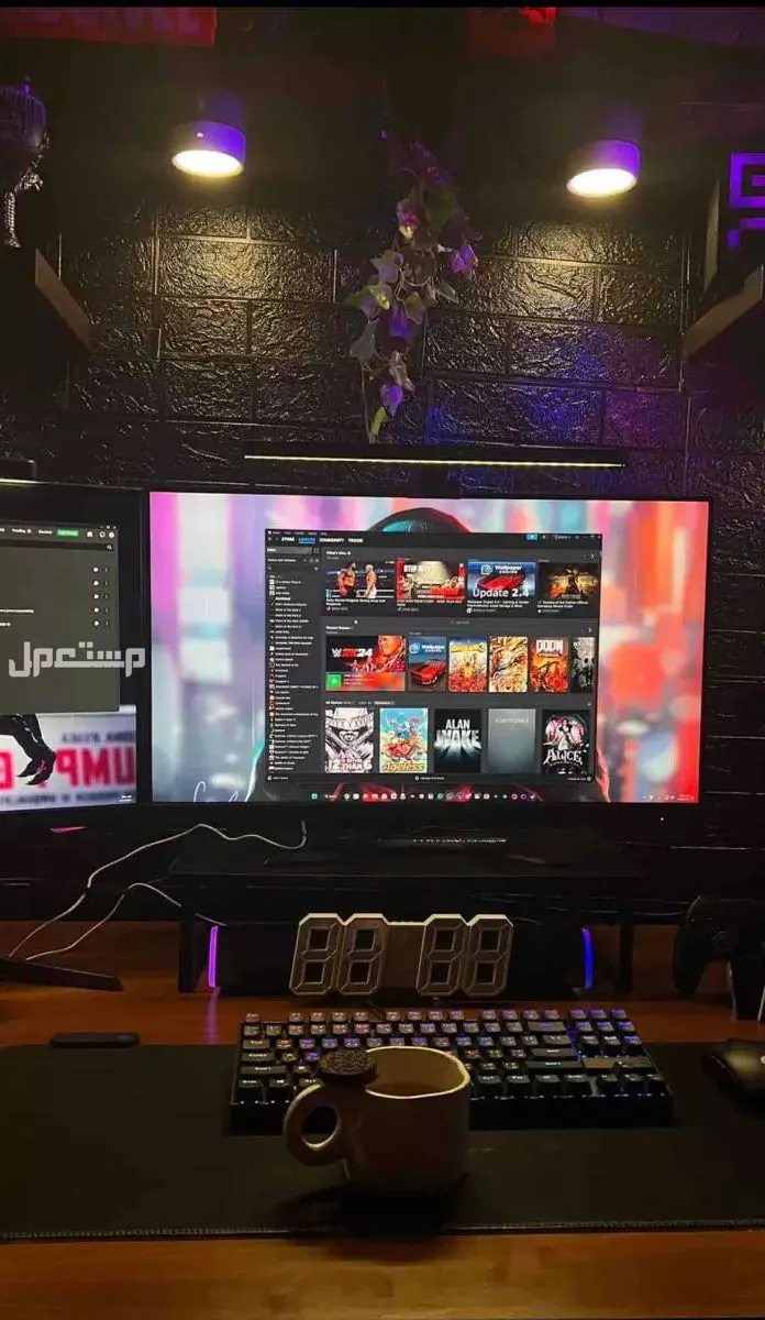 شاشة قيمنق Gigabyte m28u في الدمام بسعر 1300 ريال سعودي