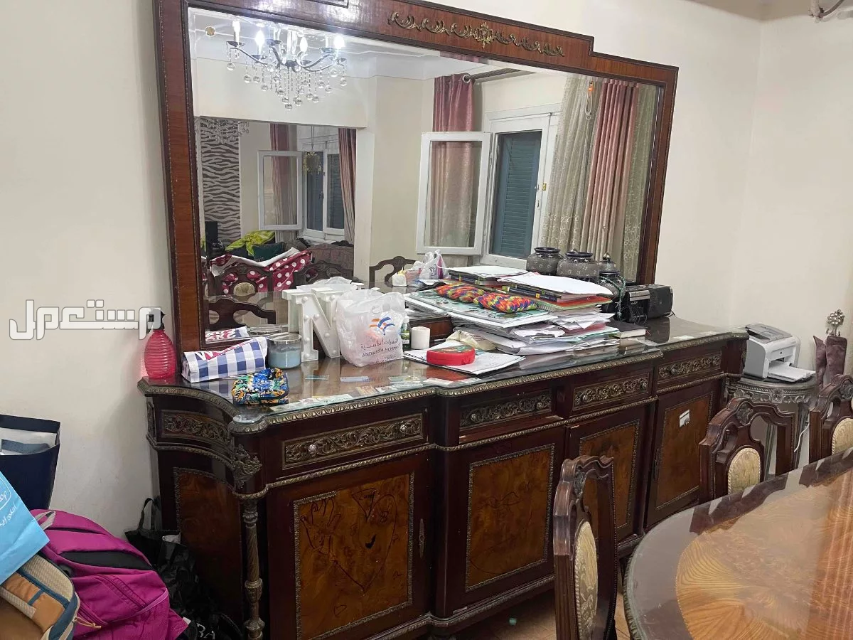 سفرة كلاسيك قيمة جداً خشب زان مطلى نحاس في قسم سيدى جابر بسعر 30 ألف جنيه مصري