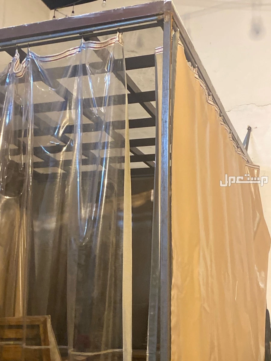 مظله شفافه جديده مع نوعين ستاير ستاير ثقيله عشان الشمس و ستاير شفافه  في بريدة