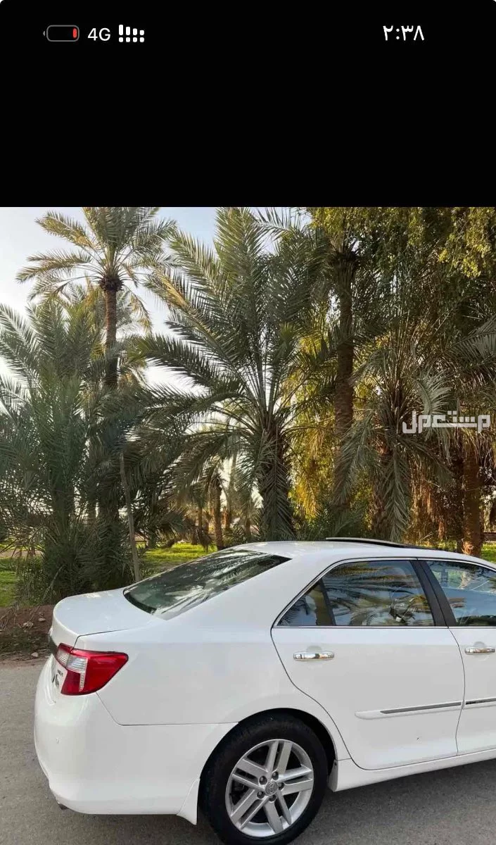 تويوتا كامري 2014 في المجمعة بسعر 27 ألف ريال سعودي