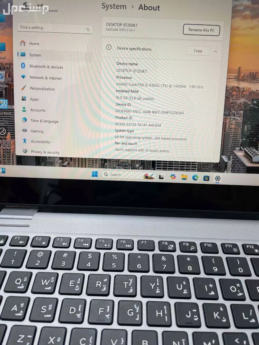 dell latitude 3310 2*1 ماركة ديل في الرياض بسعر 1500 ريال سعودي
