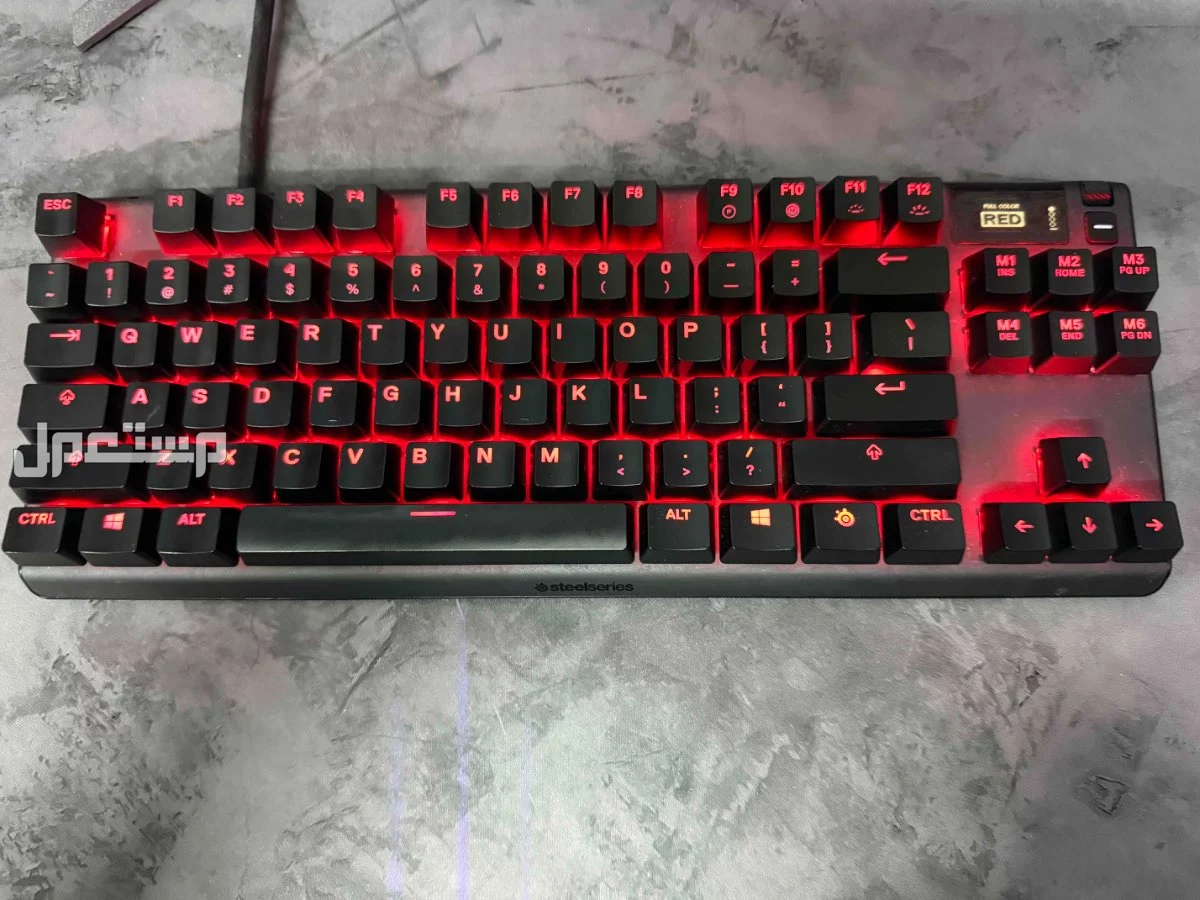 كيبورد ستيل سيريس بسعر 250ريال APEX 7 TKL