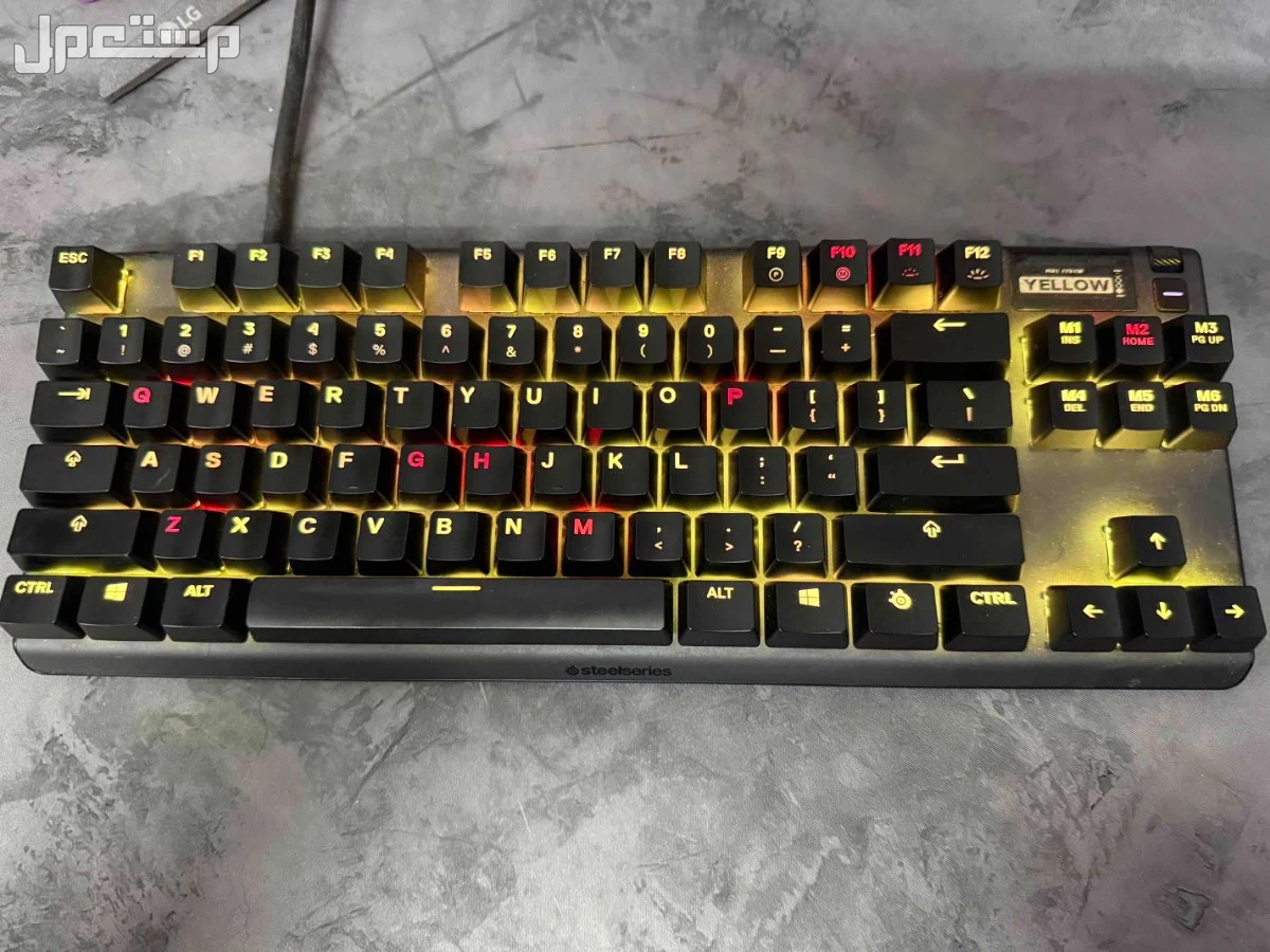 كيبورد ستيل سيريس بسعر 250ريال APEX 7 TKL