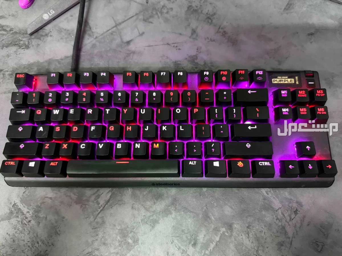 كيبورد ستيل سيريس بسعر 250ريال APEX 7 TKL