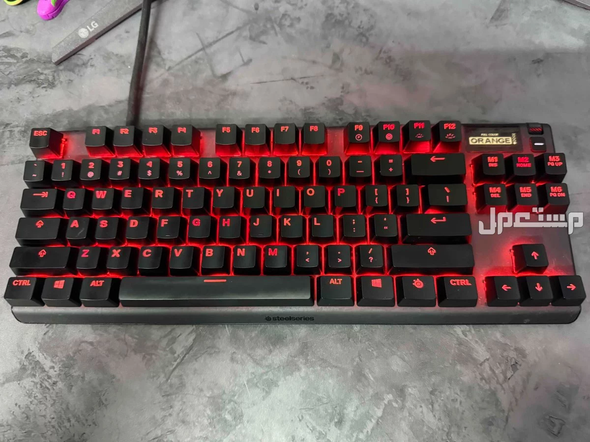 كيبورد ستيل سيريس بسعر 250ريال APEX 7 TKL