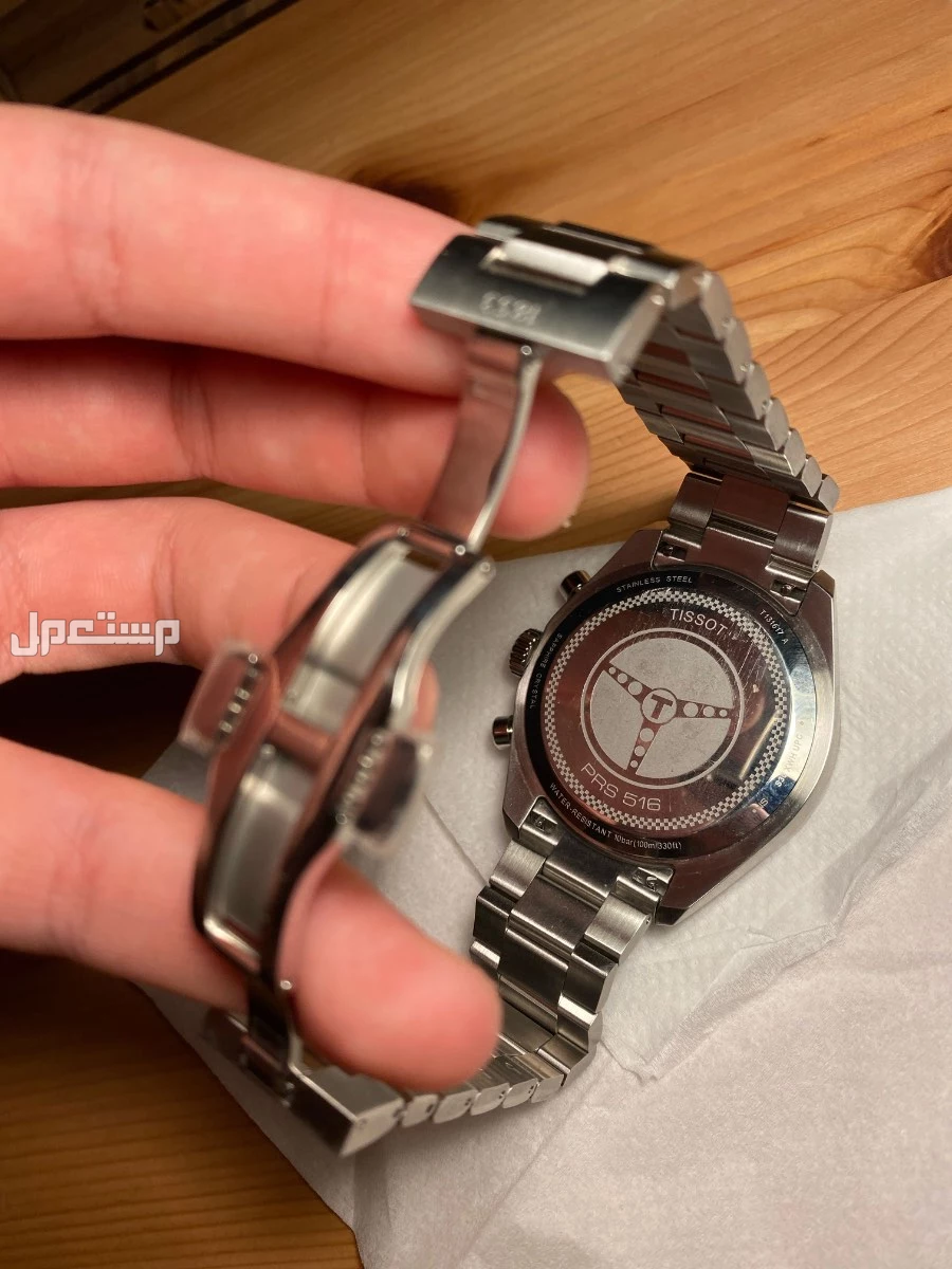 ساعة تيسوت رونوغراف رجاليه جديدة