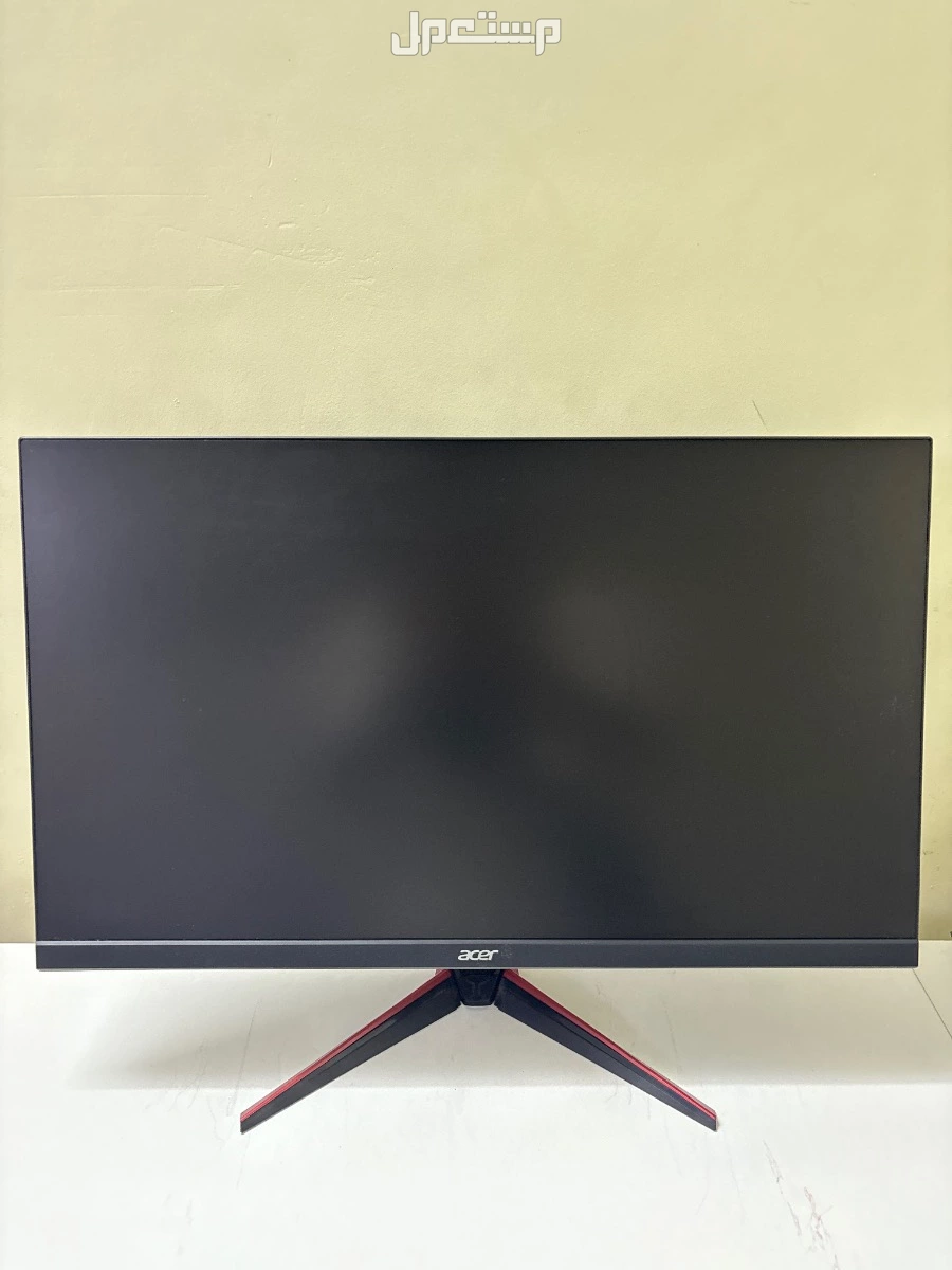 شاشة(ماركه ايسر و موديل Acer Acer Nitro VG270 M3)شاشه 27 بوصه . دقة الشاشه 1920x1080 ، Full HD ،وقت الاستجابه0.5 ملي ثانيه، معدل التحديث 180 هرتز، المدى الديناميكي العالي HDR10، تصوير امامي مافي اي مشاكل ابداً