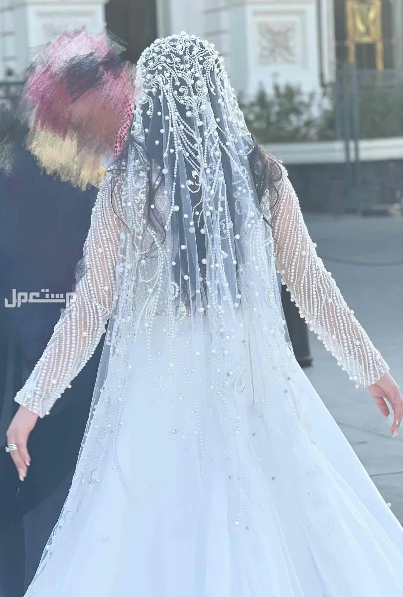 فستان زفاف فاخر من تصميم هاني البحيري