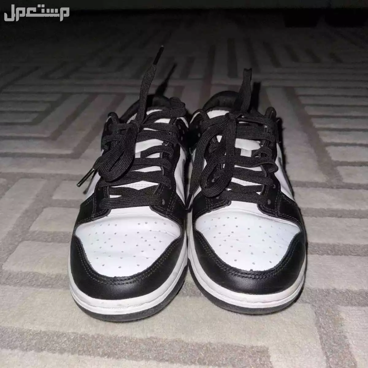 جزمة نايك أصلية Panda Dunk low مستخدمة في جدة