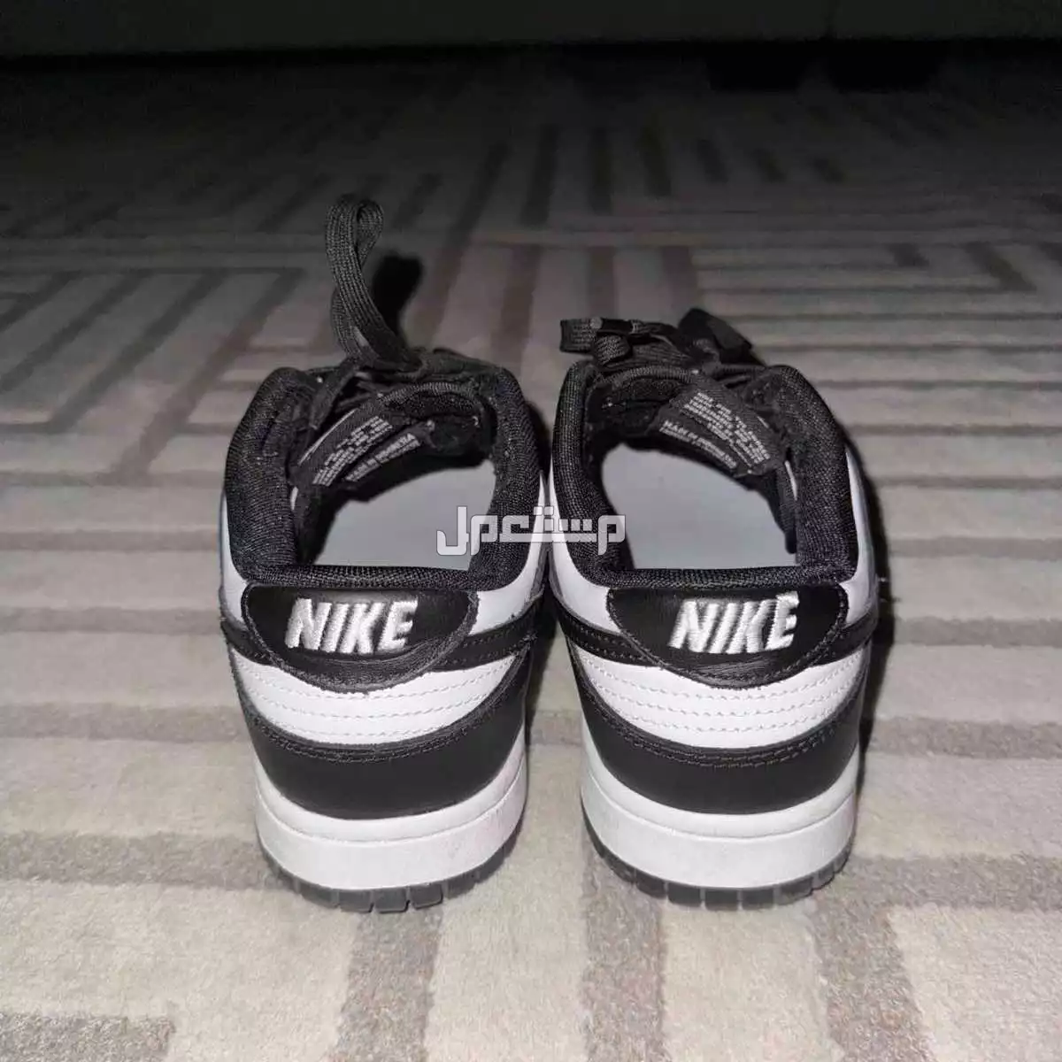 جزمة نايك أصلية Panda Dunk low مستخدمة في جدة