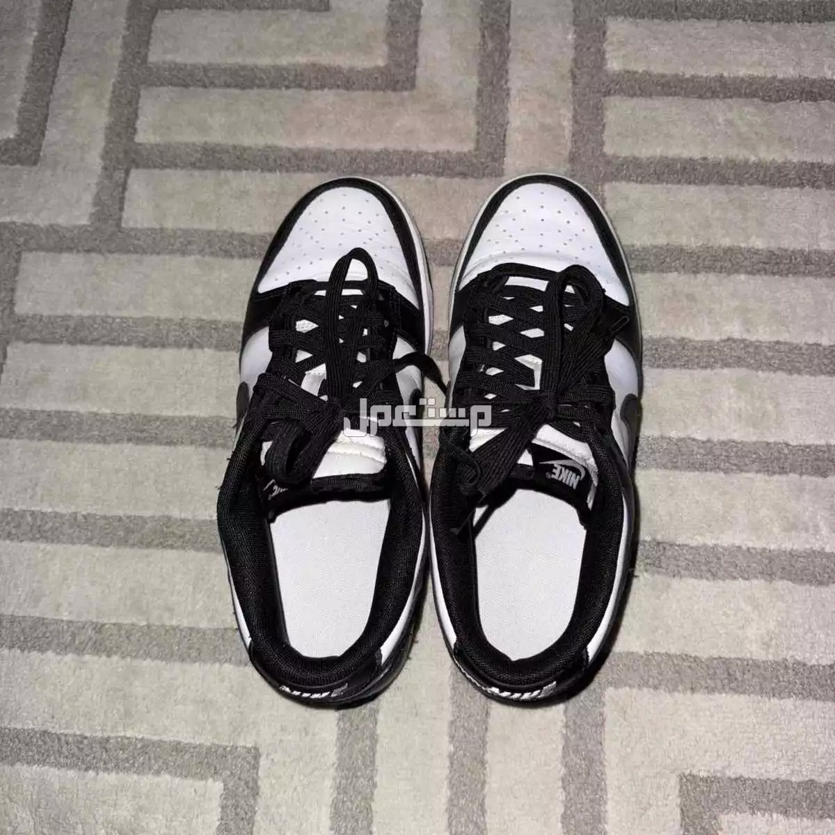 جزمة نايك أصلية Panda Dunk low مستخدمة في جدة