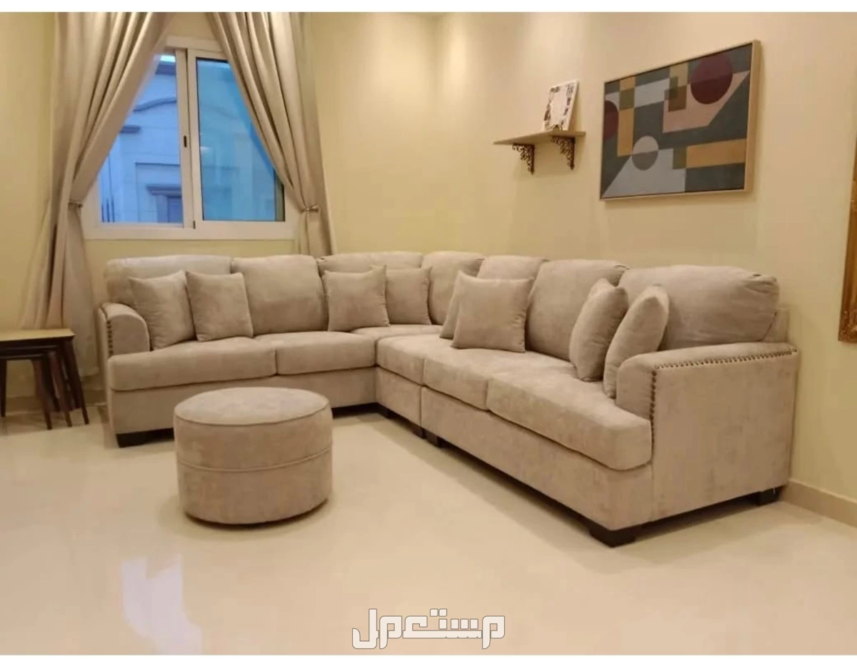 مفروشات الرياض تفصيل جميع انواع الكنب والجلسات الارضي والس